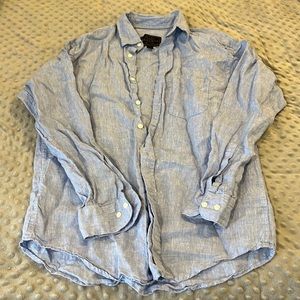 Long sleeve linen shirt
